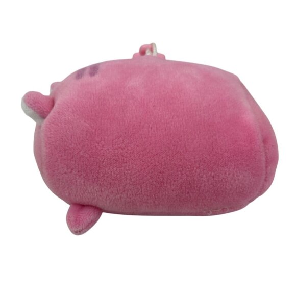 Moosh Moosh Pink Cat Plush Keychain Bag Clip Mini 4in Stuffed Animal - Picture 3 of 8